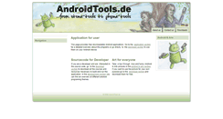 Desktop Screenshot of androidtools.de
